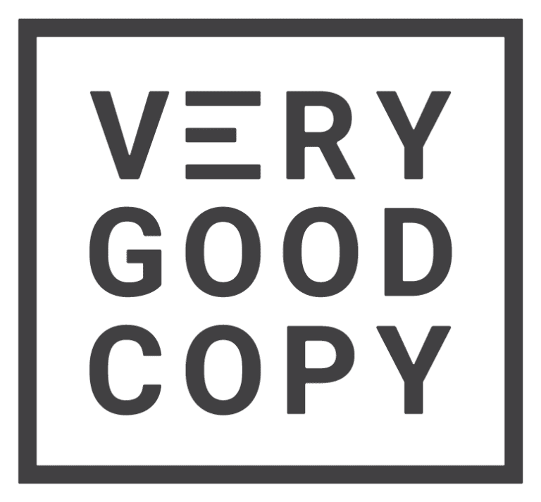 Eddie Schleyner's Very God Copy Logo.